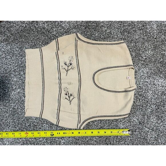 Pristine adorable  vintage  wool sweater set size S / 34 - Picture 12 of 16